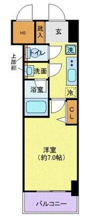 リーフコンフォート本厚木の物件間取画像